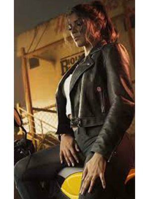 GTA 6 Lucia Caminos Biker Leather Jacket