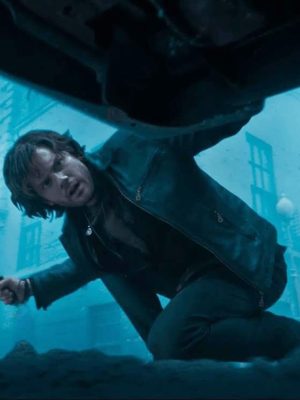 Hill Jeremy Irvine Return to Silent 2026 Black Leather Jacket