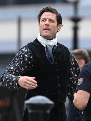 House of Guinness S01 Sean Rafferty Black Corduroy Vest