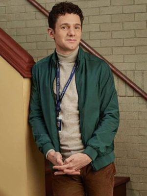 Jacob Hill Abbott Elementary Green Bomber Jacket