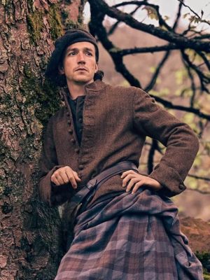 Jamie Fraser Outlander Blood of My Blood Brown Jacket