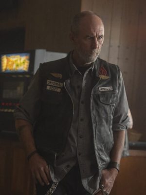 Jamie McShane Task 2025 Black Leather Vest