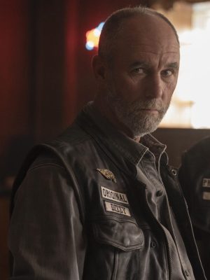 Jamie McShane Task 2025 Black Leather Vest