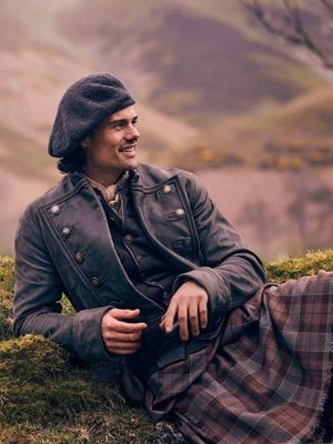 Jamie Roy Outlander Blood of My Blood Leather Jacket
