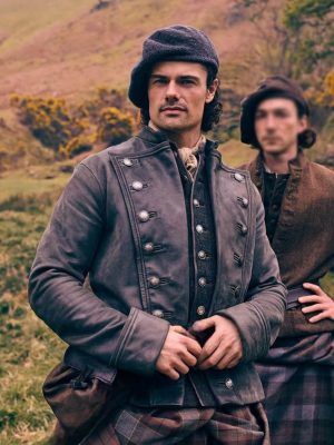Jamie Roy Outlander Blood of My Blood Leather Jacket