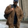 Jason Statham The Beekeeper Brown Cotton Jacket