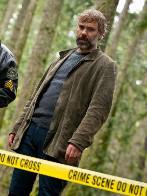 Karl Alberg Murder in a Small Town Grey Suede Jacket