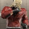 Ken Masters Street Fighter 6 Red Leather Jacket