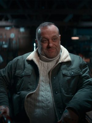 Lee Wenham The Diamond Heist S1 Green Jacket