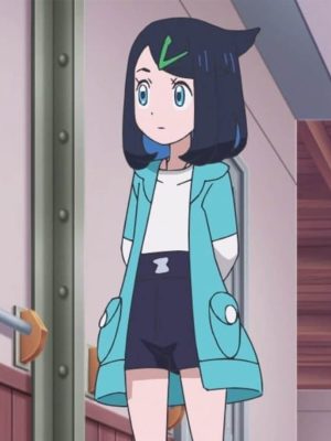 Liko Pokémon Horizons Blue Hooded Jacket