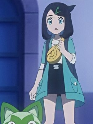 Liko Pokémon Horizons Blue Hooded Jacket