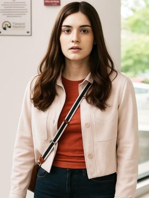 Liv Truby The Stranger in My Home 2025 White Jacket