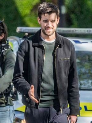 Malice S01 Jack Whitehall Black Cotton Jacket
