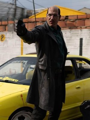 Marko Zaror Diablo 2025 Black Leather Coat