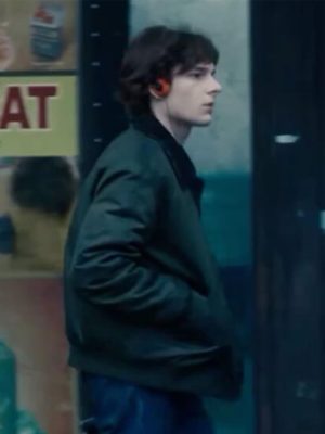 Mason Thames Black Phone 2 Finney Green Bomber Jacket