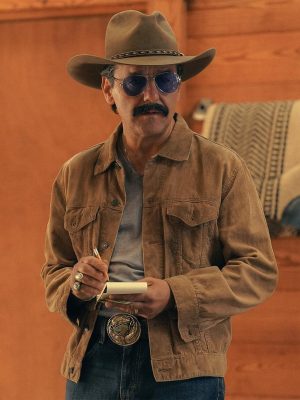 Max Casella Tulsa King S03 Brown Jacket