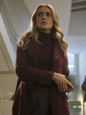 Melissa Roxburgh The Hunting Party Trench Coat