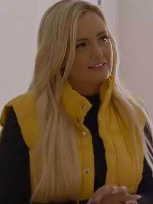 Micah Lussier Love Is Blind Yellow Puffer Vest