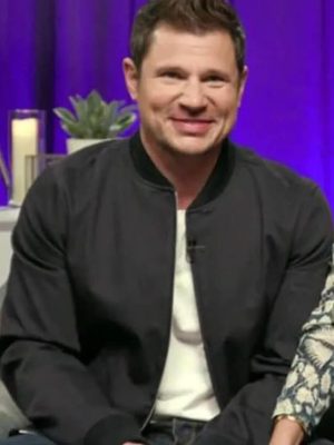 Nick Lachey Love Is Blind Bomber Jacket