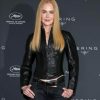 Nicole Kidman Cannes Festival 2025 Black Leather Jacket
