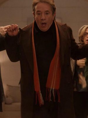 Only Murders in the Building Oliver Putnam Brown Coat