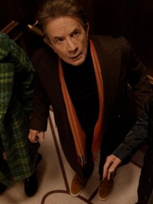 Only Murders in the Building Oliver Putnam Brown Coat
