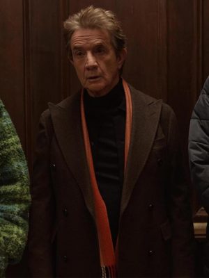Only Murders in the Building Oliver Putnam Brown Coat