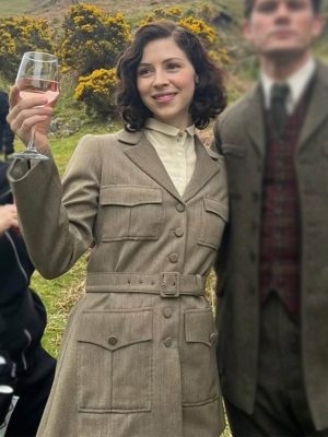 Outlander: Blood of My Blood Hermione Corfield Grey Coat