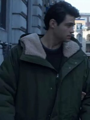 Owen Hendricks The Recruit Green Puffer Jacket