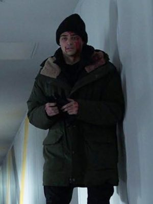 Owen Hendricks The Recruit Green Puffer Jacket
