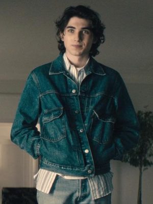 Paradise S01 Charlie Evans Blue Denim Jacket
