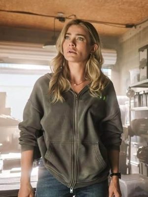 Rebecca Henderson The Hunting Party 2025 Grey Hoodie