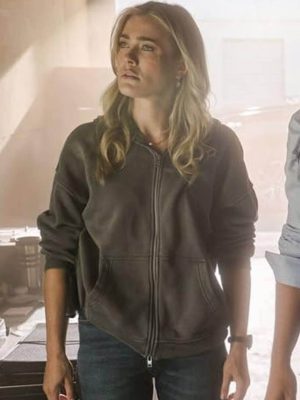 Rebecca Henderson The Hunting Party 2025 Grey Hoodie