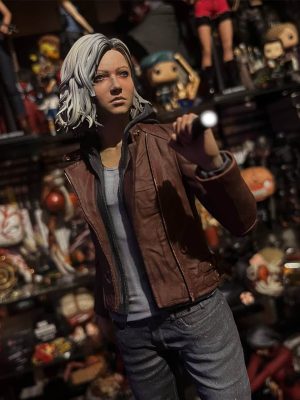 Resident Evil Requiem Grace Ashcroft Leather Jacket