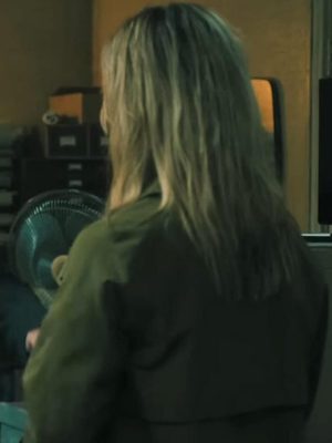 Ruth Bradley Slow Horses Emma Flyte Green Coat