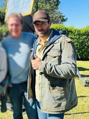 Scott Adkins Diablo 2025 Green Cotton Jacket