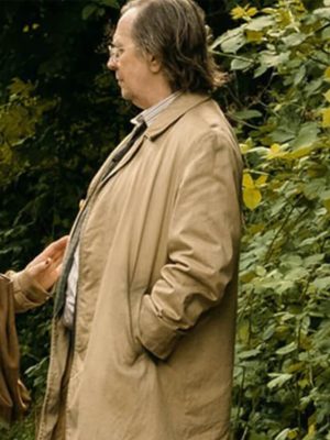 Slow Horses Jackson Lamb Beige Cotton Coat