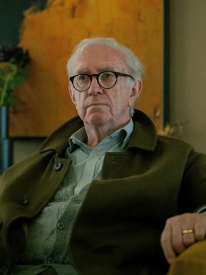 Slow Horses S04 Jonathan Pryce Brown Wool Coat