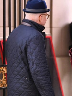 Steve Martin Only Murders in the Building Black Quilted Jacket
