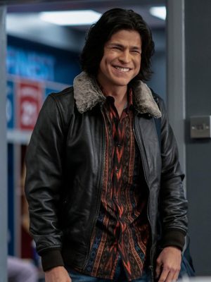 Ted Lasso S03 Dani Rojas Leather Jacket