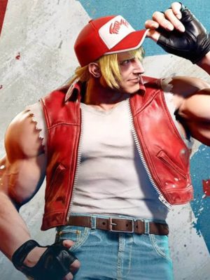 Terry Borgard Street Fighter 6 Leather Vest