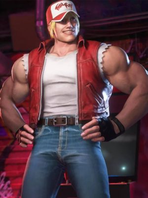 Terry Borgard Street Fighter 6 Leather Vest