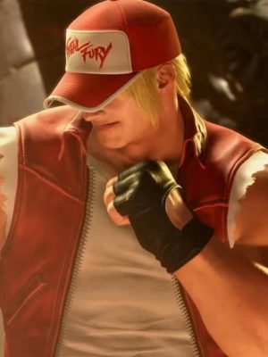 Terry Borgard Street Fighter 6 Leather Vest
