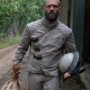 The Beekeeper Jason Statham Beige Cotton Jacket