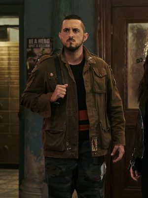 The Boys Tomer Capon Brown Cotton Jacket