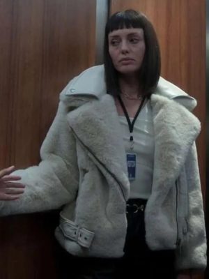 The Recruit Max Meladze White Faux Jacket