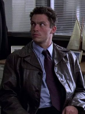 The Wire S1 Jimmy Mcnulty Brown Leather Coat