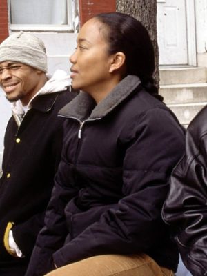 The Wire S2 Kima Greggs Black Puffer Jacket