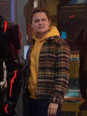 Tron: Ares 2025 Seth Flores Wool Plaid Jacket