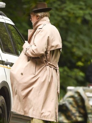 Wake Up Dead Man 2025 Daniel Craig Long Coat